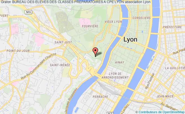 plan association Bureau Des Eleves Des Classes Preparatoires A Cpe Lyon Lyon