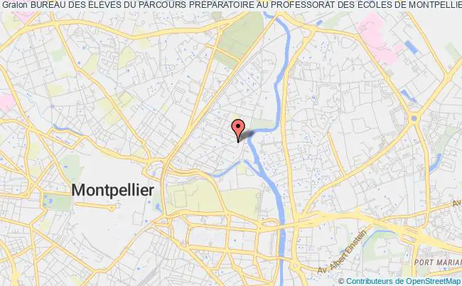 plan association Bureau Des ÉlÈves Du Parcours PrÉparatoire Au Professorat Des Écoles De Montpellier Montpellier
