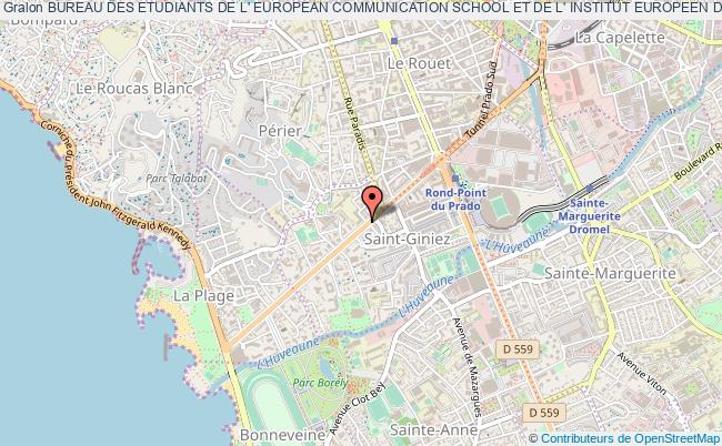 plan association Bureau Des Etudiants De L' European Communication School Et De L' Institut Europeen De Journalisme De Marseille (bde Ecs Iej Marseille) Marseille
