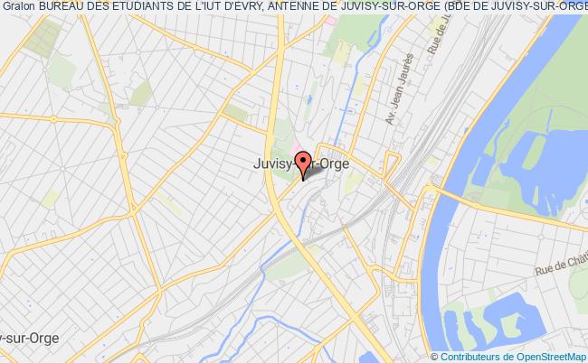 BUREAU DES ETUDIANTS DE L'IUT D'EVRY, ANTENNE DE JUVISY-SUR-ORGE (BDE DE JUVISY-SUR-ORGE)