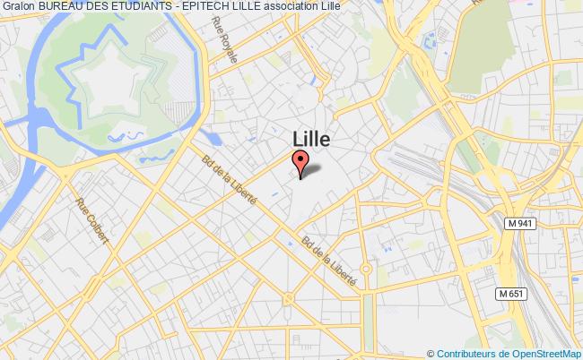 plan association Bureau Des Etudiants - Epitech Lille Lille