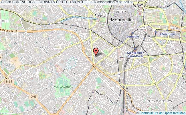 plan association Bureau Des Etudiants Epitech Montpellier Montpellier