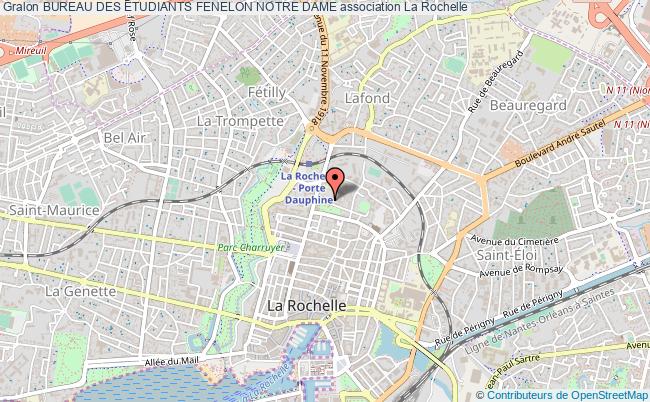 plan association Bureau Des Etudiants Fenelon Notre Dame Rochelle