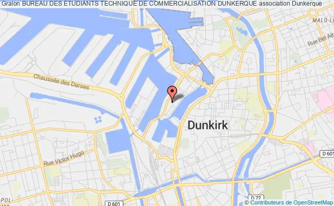 plan association Bureau Des Étudiants Technique De Commercialisation Dunkerque Dunkerque