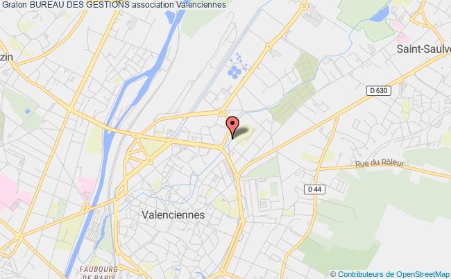 plan association Bureau Des Gestions Valenciennes
