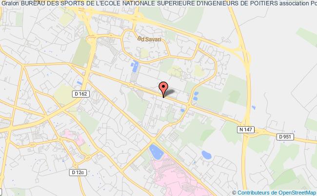 plan association Bureau Des Sports De L'ecole Nationale Superieure D'ingenieurs De Poitiers Poitiers