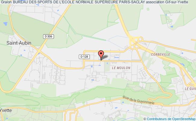 plan association Bureau Des Sports De L'ecole Normale SupÉrieure Paris-saclay Gif-sur-Yvette