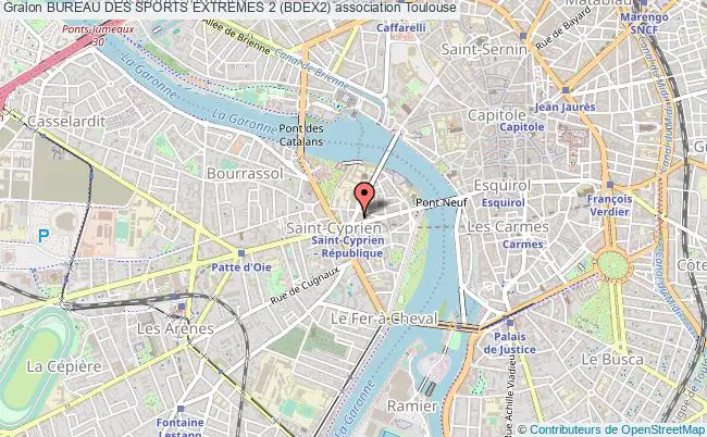 plan association Bureau Des Sports Extremes 2 (bdex2) Toulouse