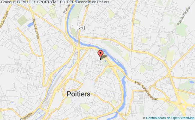 plan association Bureau Des Sports Iae Poitiers Poitiers