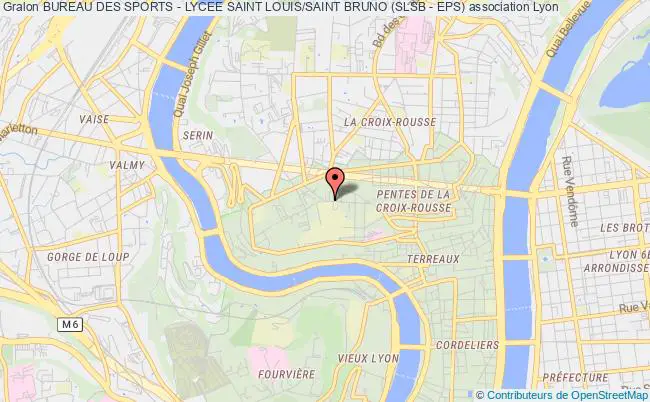plan association Bureau Des Sports - Lycee Saint Louis/saint Bruno (slsb - Eps) Lyon