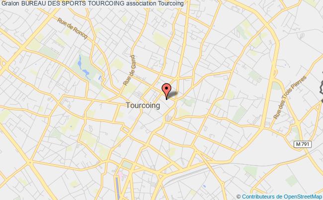 plan association Bureau Des Sports Tourcoing 