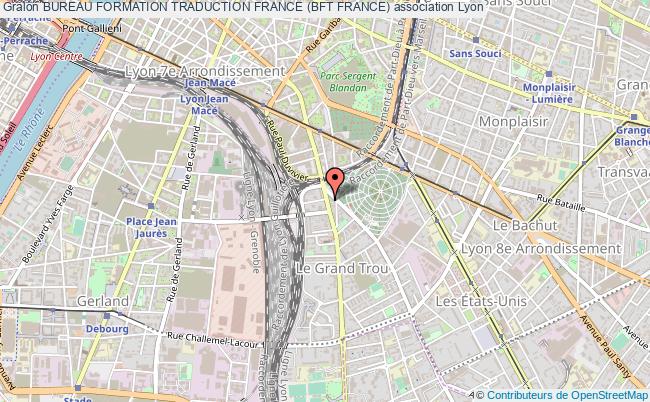 plan association Bureau Formation Traduction France (bft France) Lyon