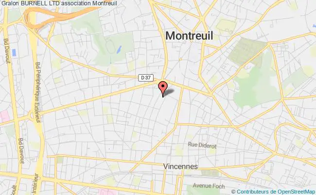 plan association Burnell Ltd Montreuil