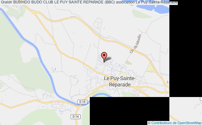 plan association Bushido Budo Club Le Puy Sainte Reparade (bbc) Puy-Sainte-Réparade
