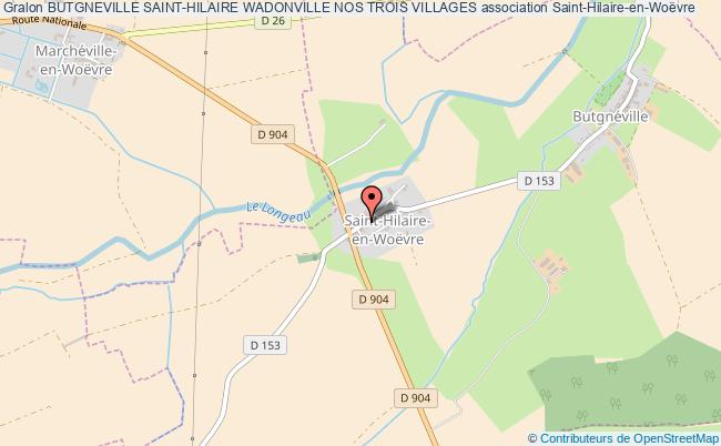 plan association Butgneville Saint-hilaire Wadonville Nos Trois Villages Saint-Hilaire-en-Woëvre