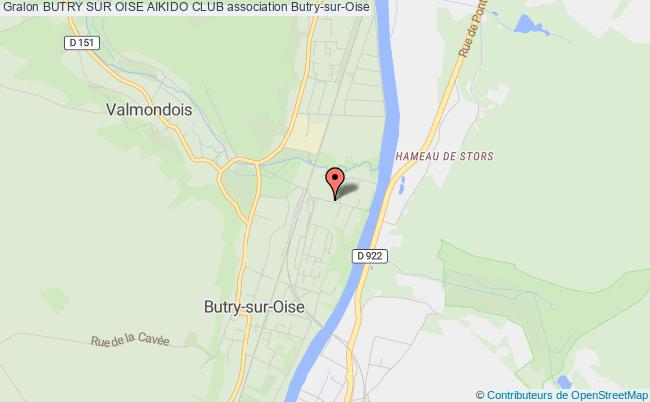 plan association Butry Sur Oise Aikido Club Butry-sur-Oise