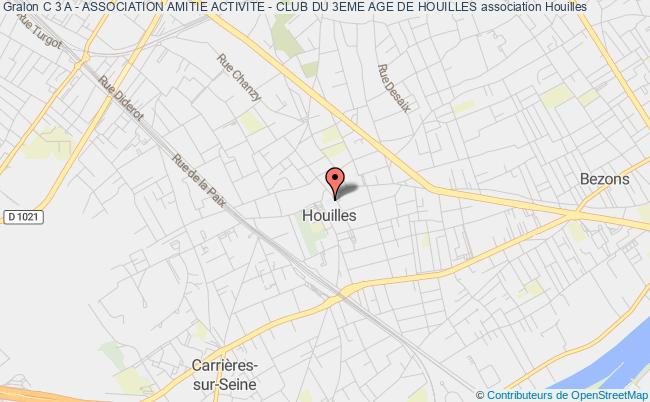 plan association C 3 A - Association Amitie Activite - Club Du 3eme Age De Houilles Houilles