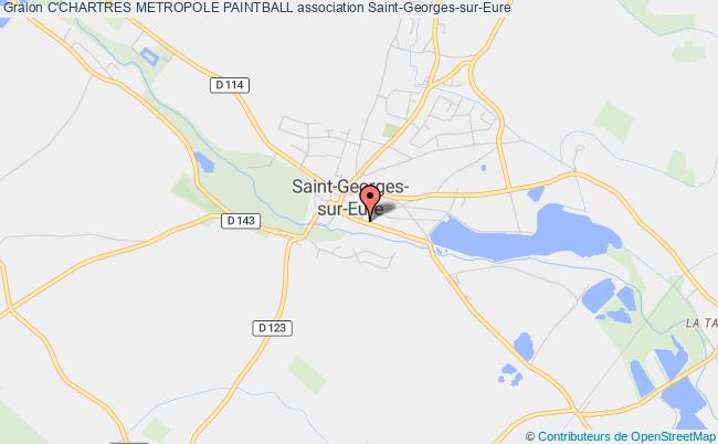 plan association C'chartres Metropole Paintball Saint-Georges-sur-Eure