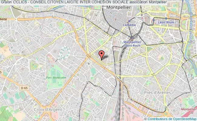plan association C'clics - Conseil Citoyen Laicite Inter Cohesion Sociale Montpellier