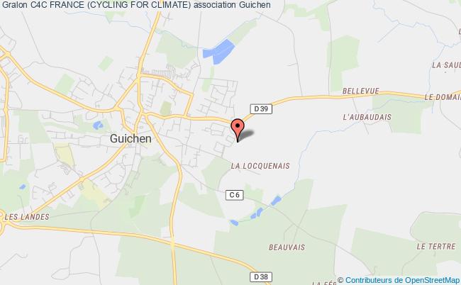 plan association C4c France (cycling For Climate) Guichen
