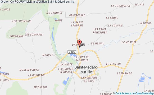 plan association Ca Fourm'ille Saint-Médard-sur-Ille