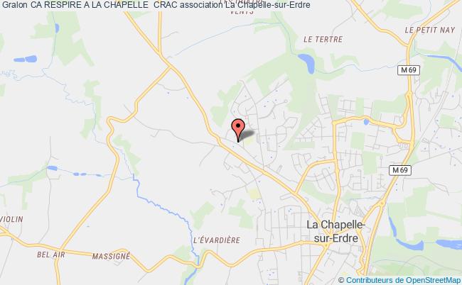 plan association Ca Respire A La Chapelle  Crac Chapelle-sur-Erdre