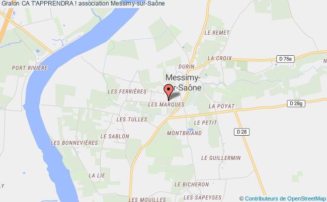 plan association Ca T'apprendra ! Messimy-sur-Saône