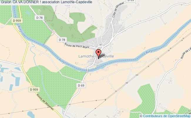 plan association Ca Va Donner ! Lamothe-Capdeville