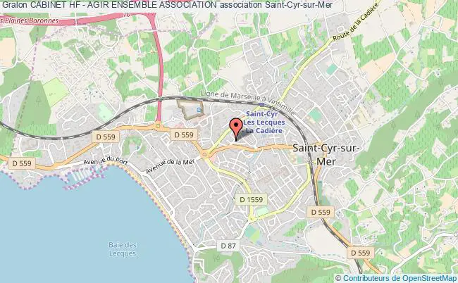 plan association Cabinet Hf - Agir Ensemble Association Saint-Cyr-sur-Mer