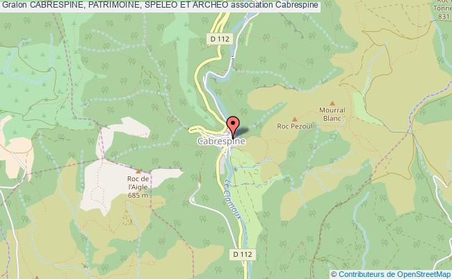 CABRESPINE, PATRIMOINE, SPELEO ET ARCHEO