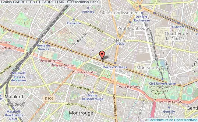 plan association Cabrettes Et Cabrettaires Paris