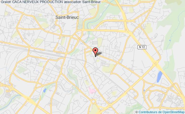 plan association Caca Nerveux Production Saint-Brieuc