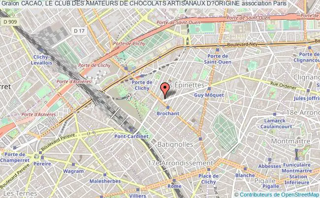 plan association Cacao, Le Club Des Amateurs De Chocolats Artisanaux D?origine Paris