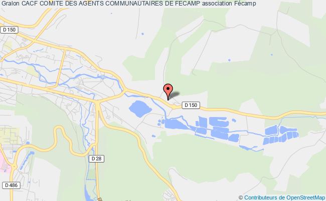 plan association Cacf Comite Des Agents Communautaires De Fecamp Fécamp