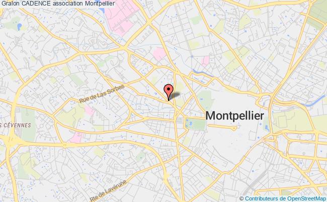 plan association Cadence Montpellier