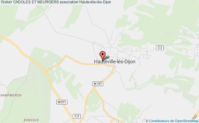 plan association Cadoles Et Meurgers Hauteville-lès-Dijon