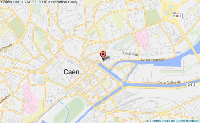 plan association Caen Yacht Club Caen