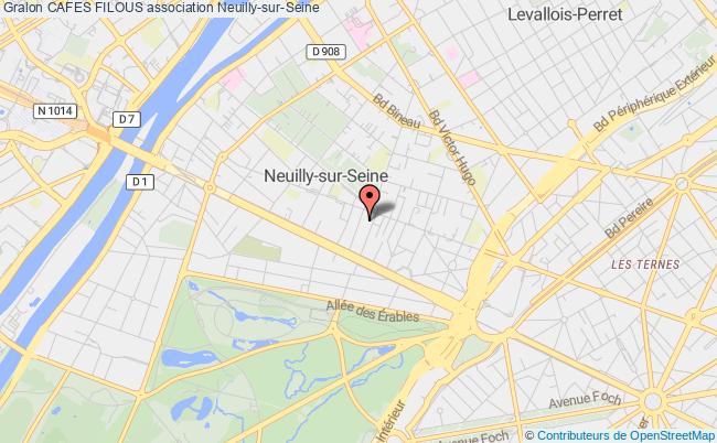 plan association Cafes Filous Neuilly-sur-Seine