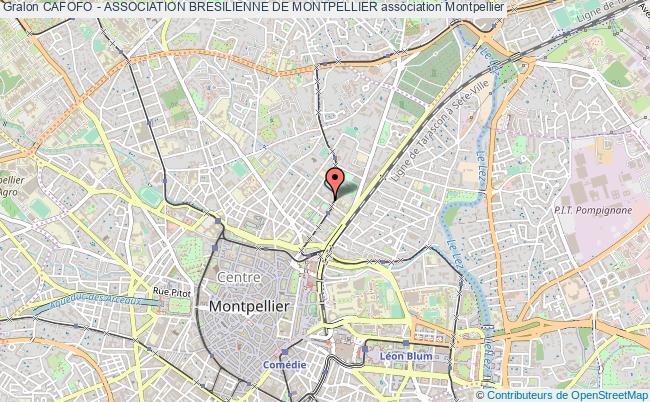 plan association Cafofo - Association Bresilienne De Montpellier Montpellier