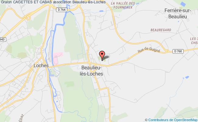 plan association Cagettes Et Cabas Beaulieu-lès-Loches