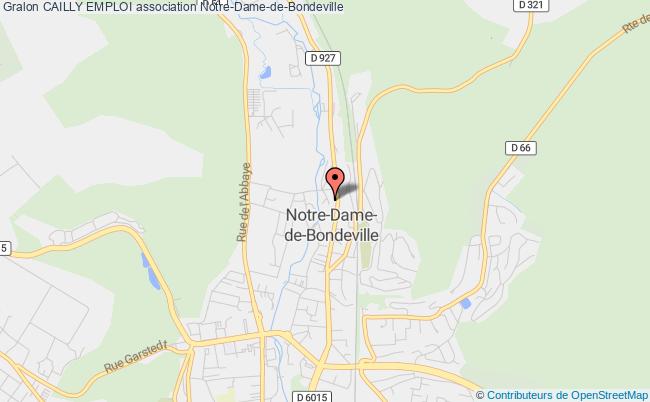 plan association Cailly Emploi Notre-Dame-de-Bondeville