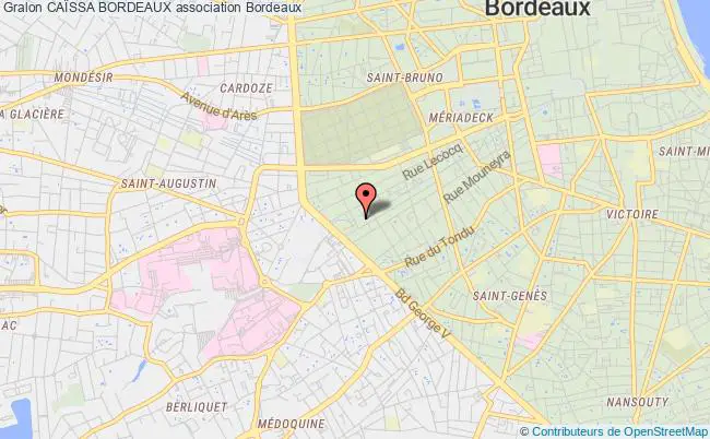 plan association CaÏssa Bordeaux Bordeaux