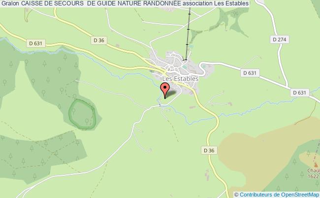 CAISSE DE SECOURS  DE GUIDE NATURE RANDONNÉE