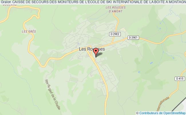 CAISSE DE SECOURS DES MONITEURS DE L'ÉCOLE DE SKI INTERNATIONALE DE LA BOITE A MONTAGNE LOISIRS (CAISSE DE SECOURS LA BAM LOISIRS)