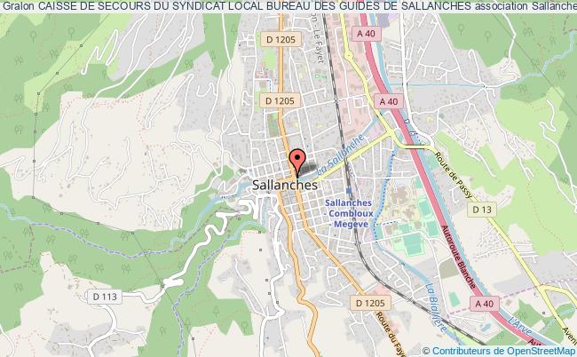 CAISSE DE SECOURS DU SYNDICAT LOCAL BUREAU DES GUIDES DE SALLANCHES