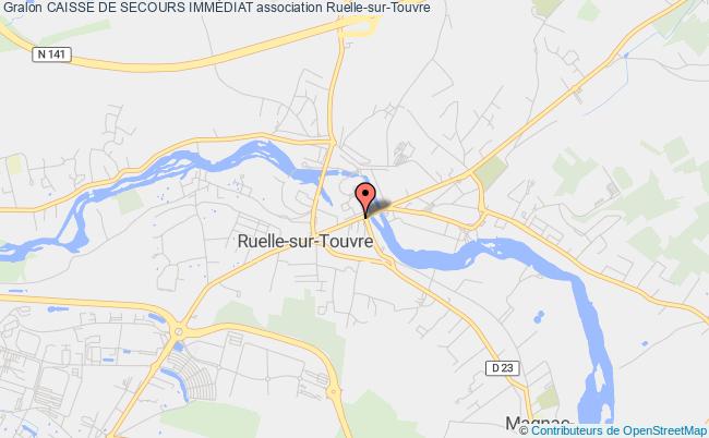 plan association Caisse De Secours ImmÉdiat Ruelle-sur-Touvre