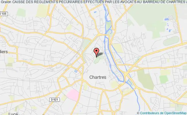 plan association Caisse Des Reglements Pecuniaires Effectues Par Les Avocats Au Barreau De Chartres Chartres