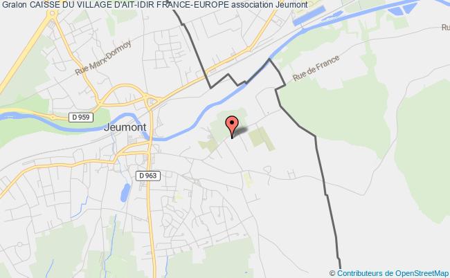 plan association Caisse Du Village D'ait-idir France-europe Jeumont