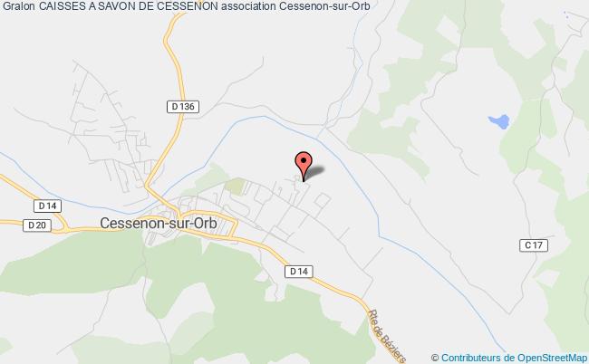plan association Caisses A Savon De Cessenon Cessenon-sur-Orb