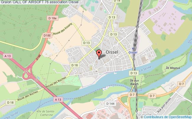 plan association Call Of Airsoft 76 Oissel